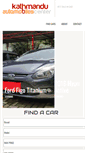 Mobile Screenshot of kathmanduautomobiles.com.np